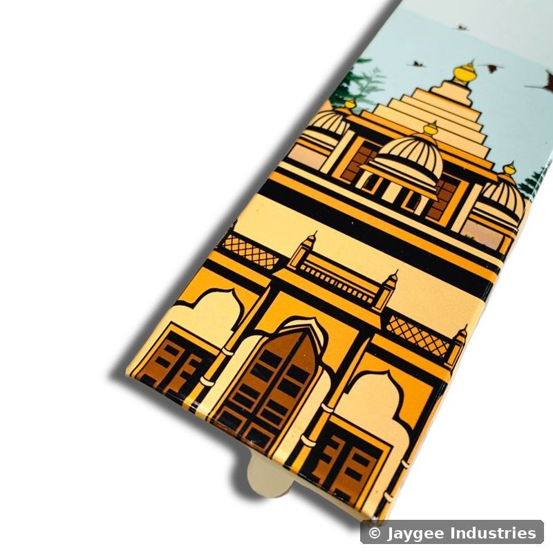 Sita Swayamvaram temple artwork