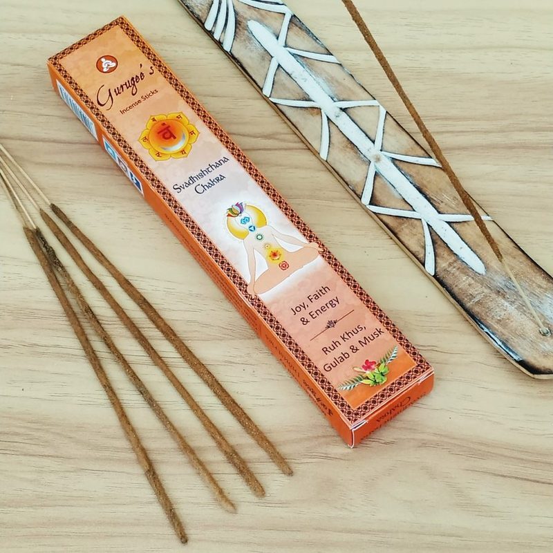 Gurugees Svadhishthana Sacral Chakra 15g Box