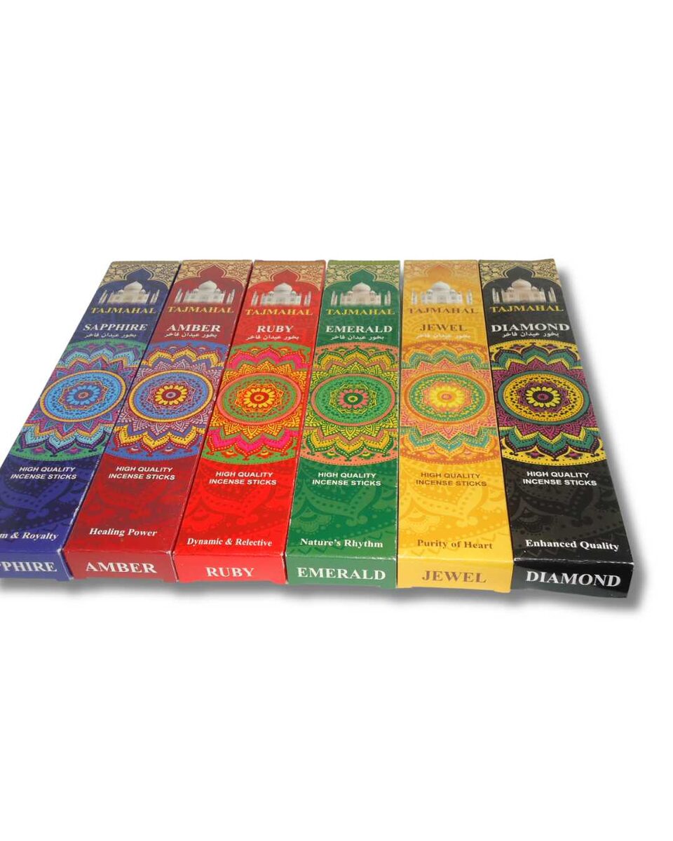 Taj Mahal Premium Masala Series — all 6 gem variants